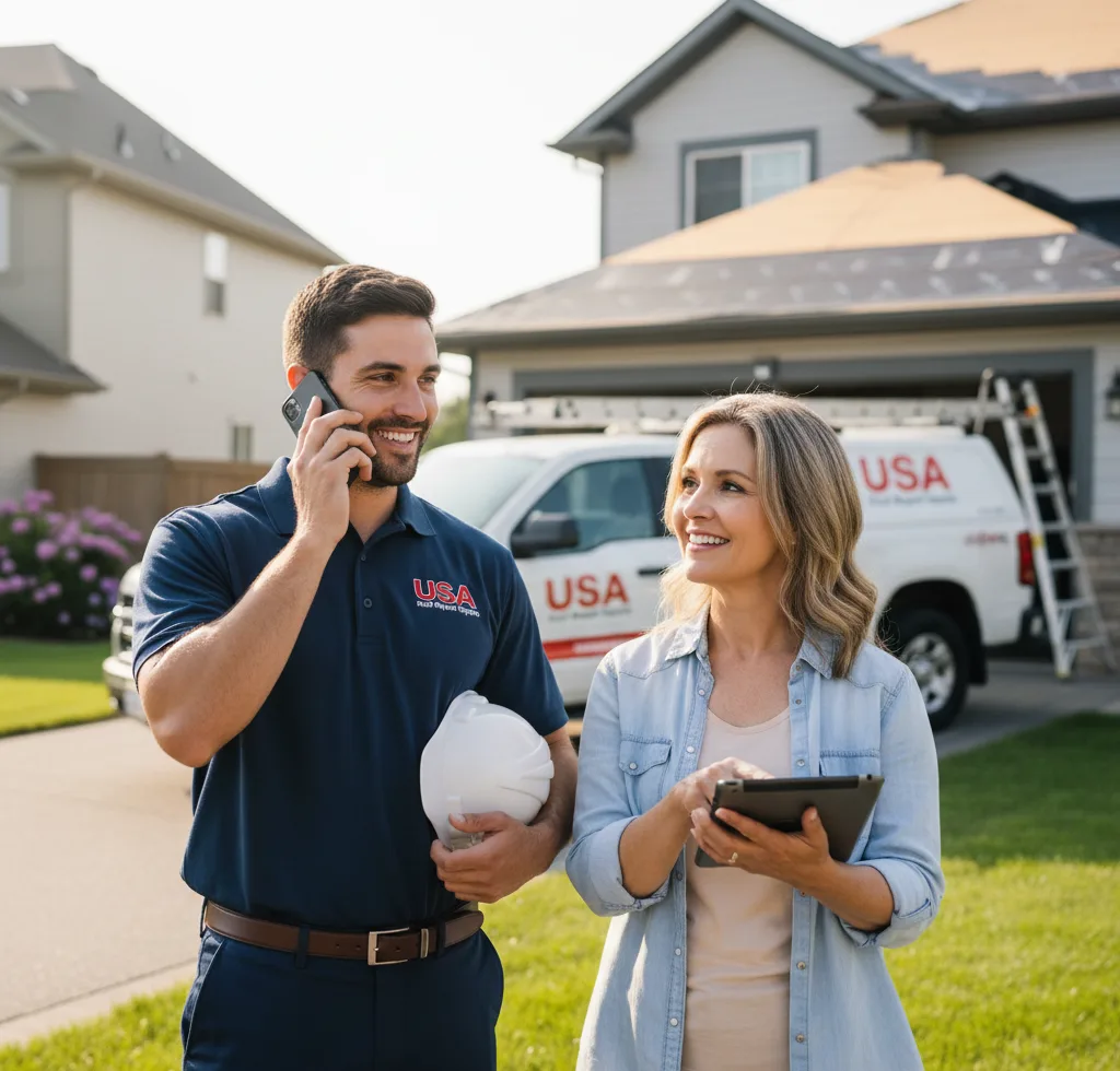 USA Roof Repair Experts customer support in Socorro